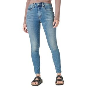 NWOT Lucky Brand Bridgette High Rise Skinny Jeans Light Blue Ankle Cropped 29